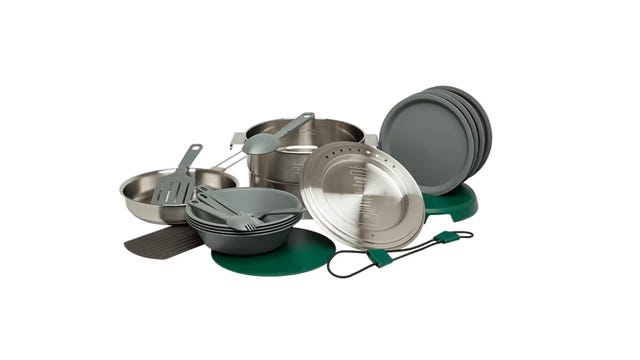 coleman cooking set