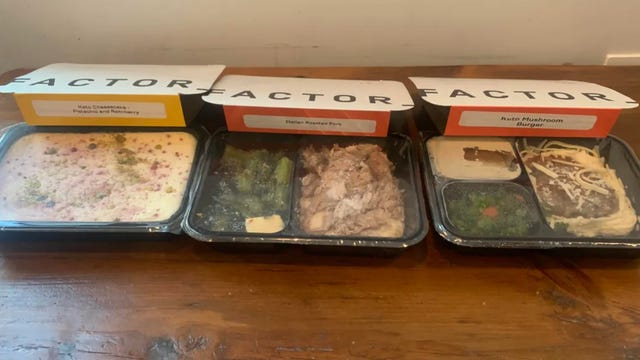 three factor meals